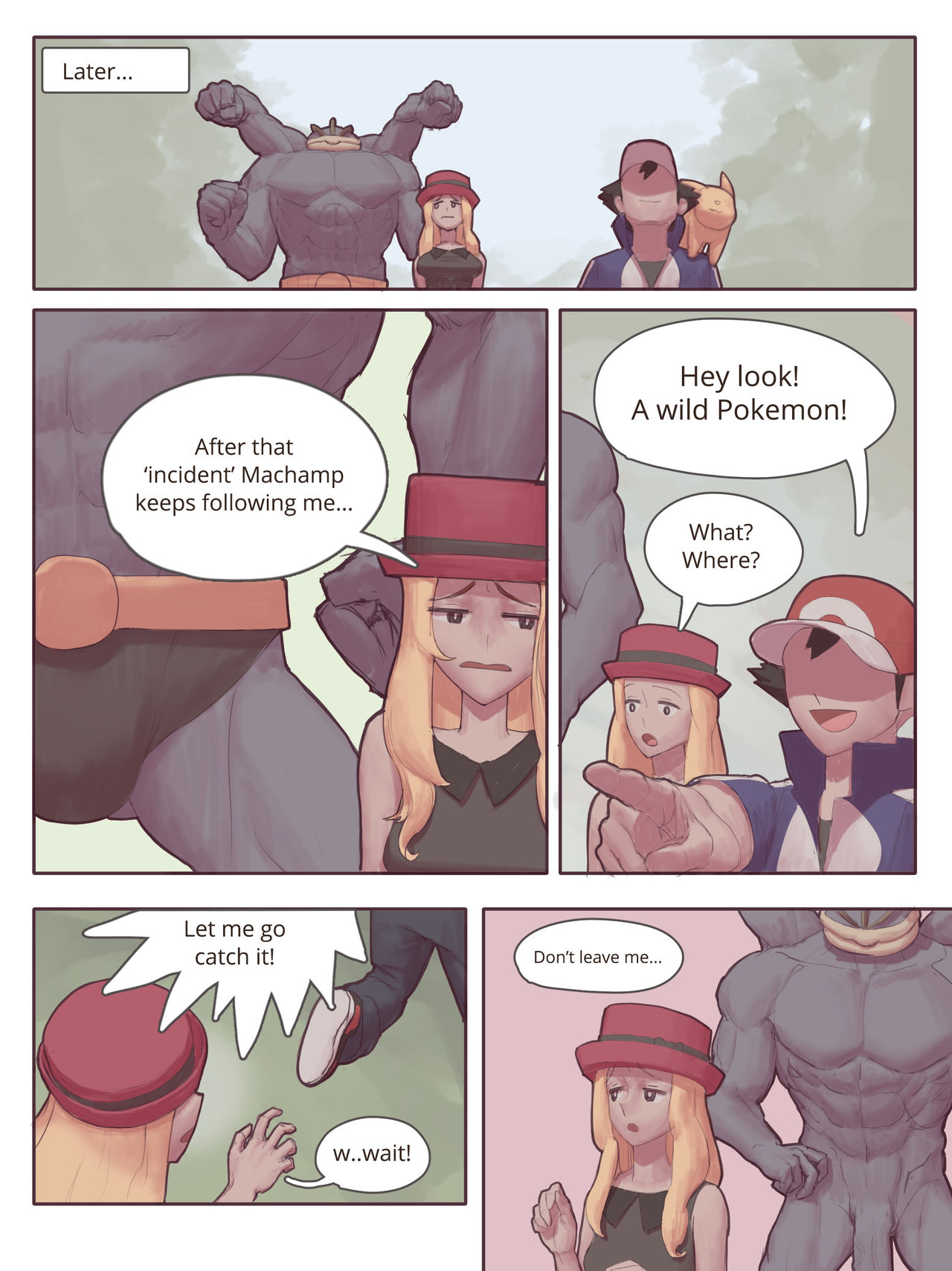 Machamp Used Knock Up Page Comic Porn Xxx