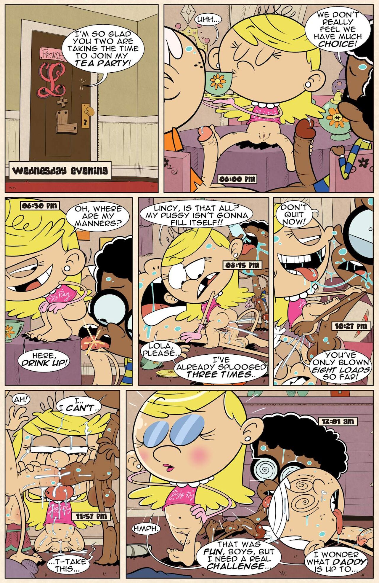 The Lewd House Days Of Our Louds By Blargsnarf Page 7 Comic Porn XXX