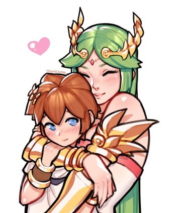 [Mariezone] Palutena and Pit (Kid Icarus) [Ongoing] cover