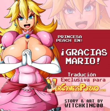 [Witchking00] Princess Peach in: Thanks Mario! [Spanish] cover