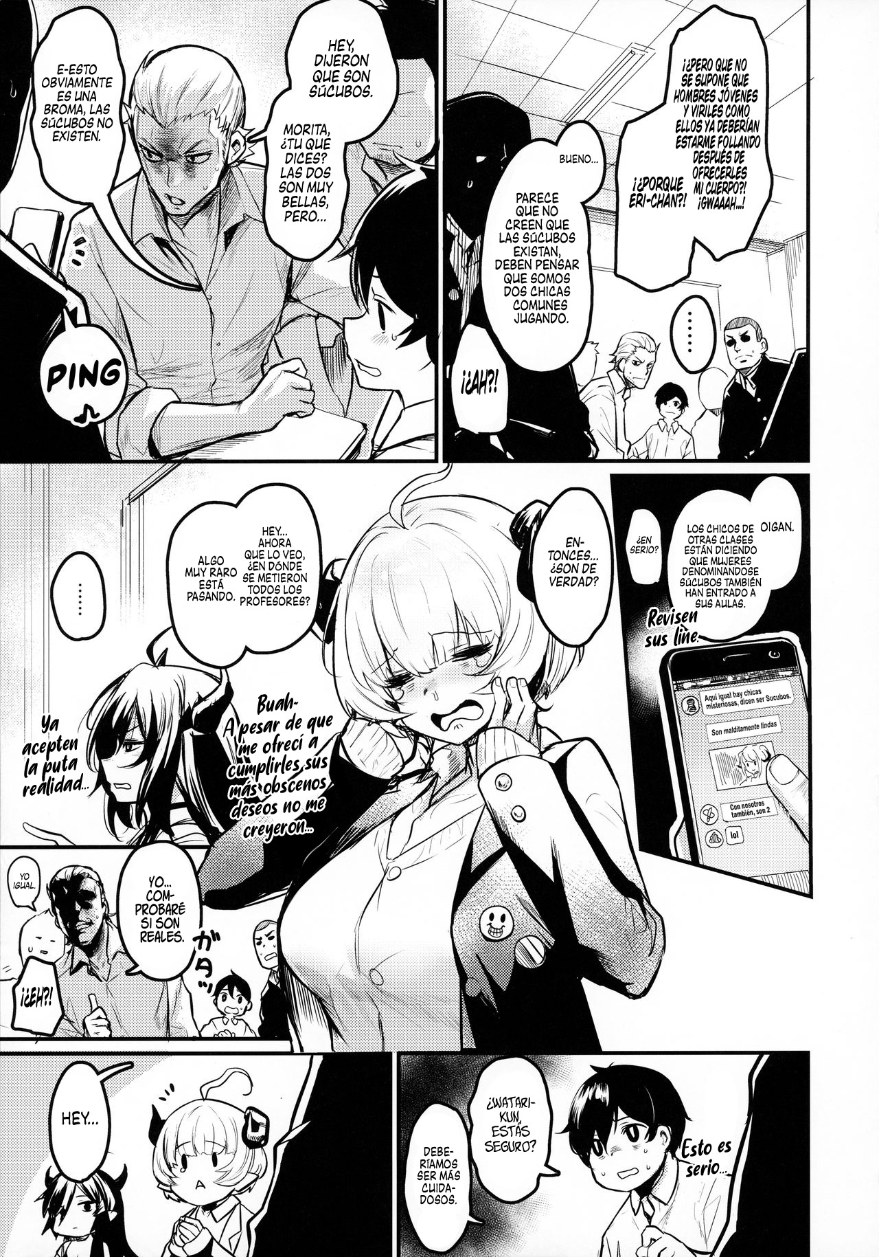 Gakkou ni Succubus ga Kita! | ¡Vinieron Súcubos a mi Escuela! page 4 full