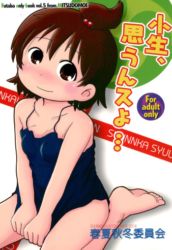 (C87) [Syunkasyuutou Iinkai (Various)] Shousei, Omounsu yo... (Mitsudomoe) cover