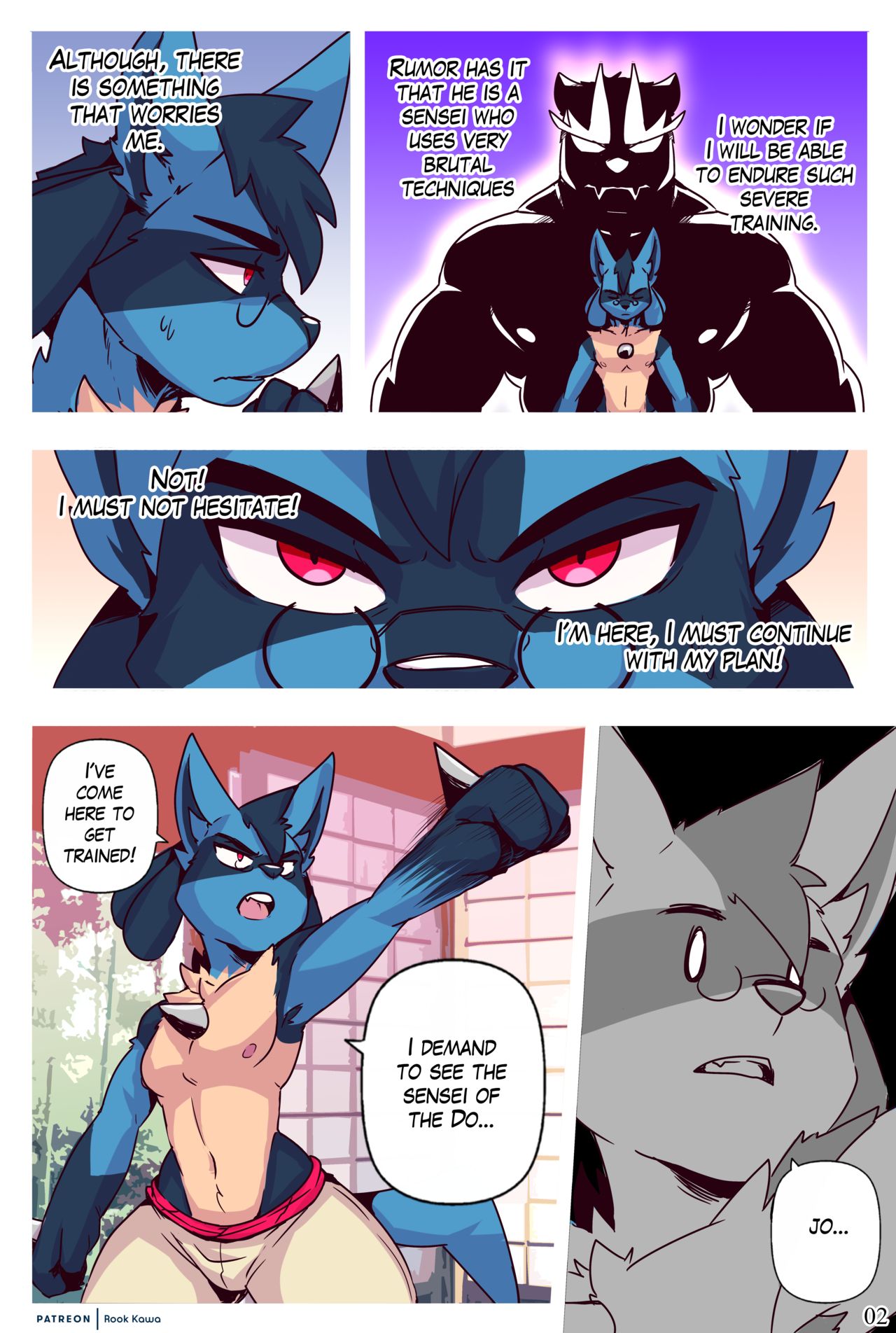 Go Lucario, GO! page 2 full
