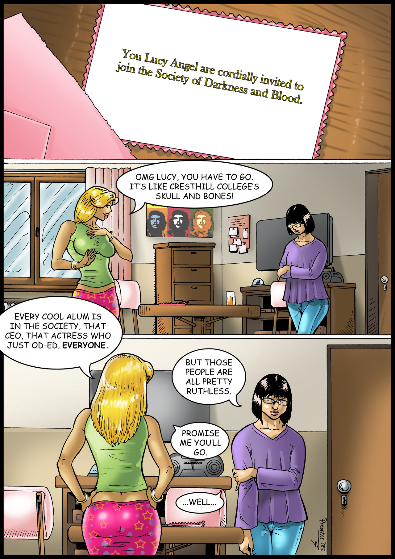 Blood Pledge page 1 full