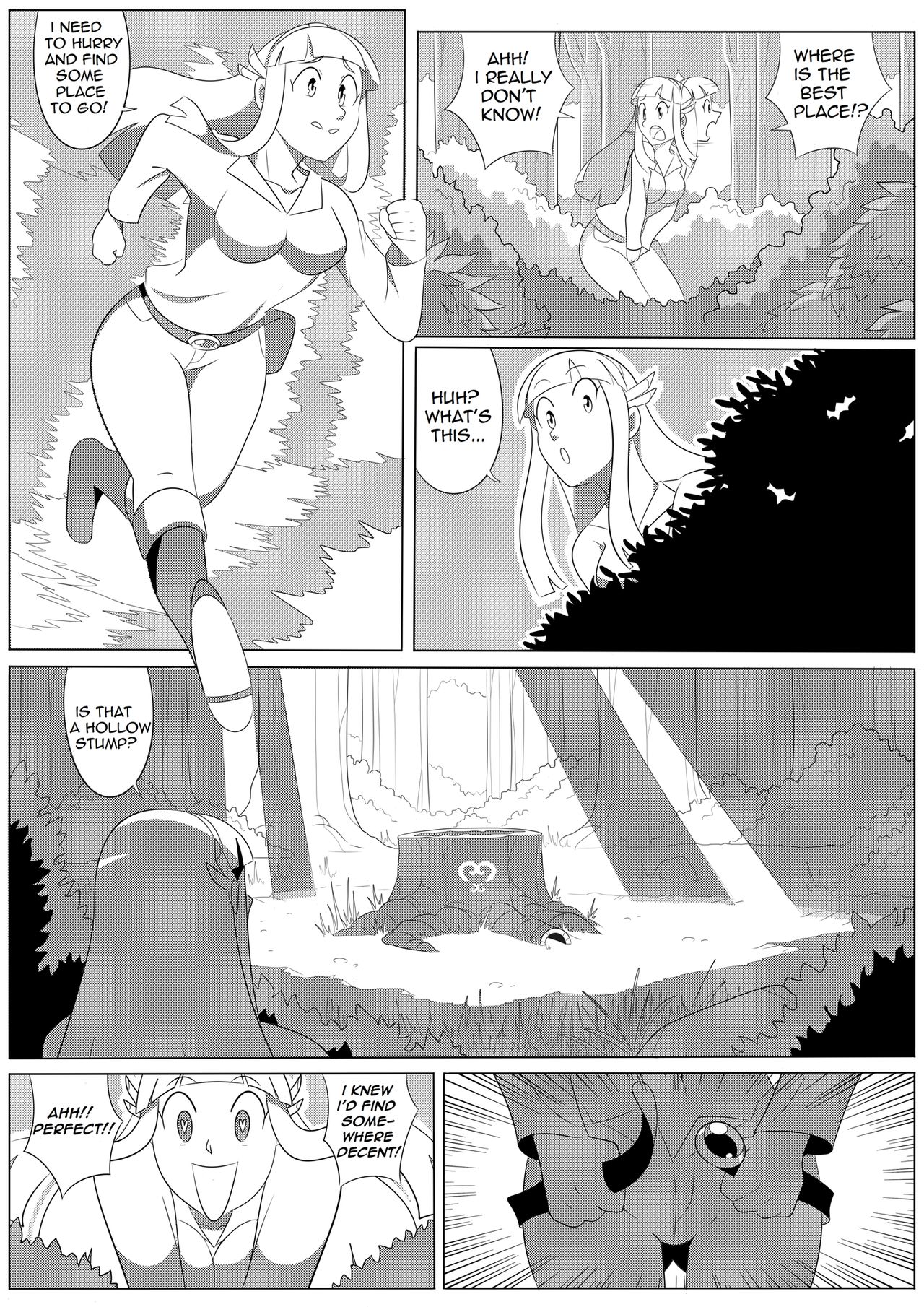Tales of Autra: Shrink Adventures Ch.1 "Emilia's Stump Stop" page 5 full