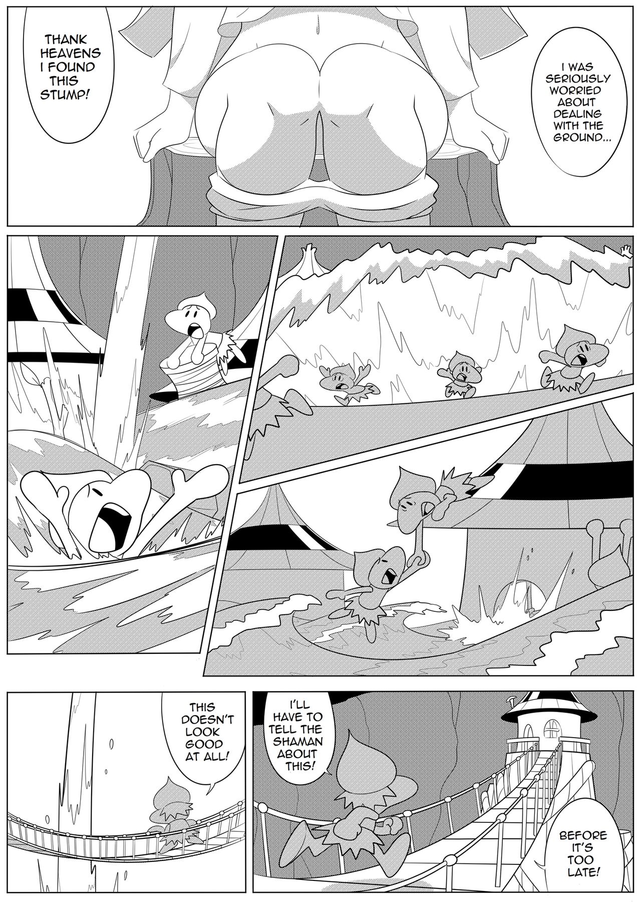 Tales of Autra: Shrink Adventures Ch.1 "Emilia's Stump Stop" page 9 full