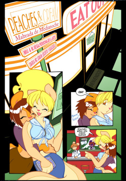 Peaches & Cream: Malteada de Media Moche