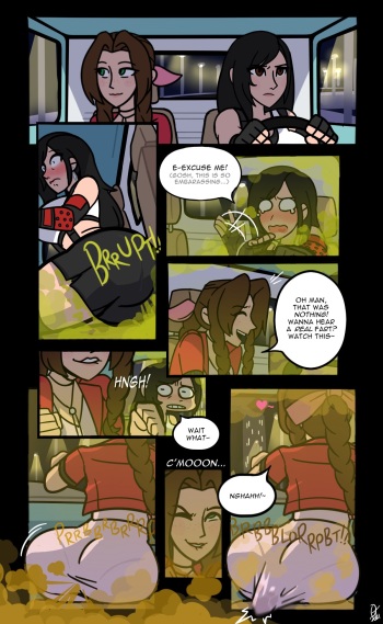 [TenuousOddity] Aerith and Tifa Car "Accident" cover