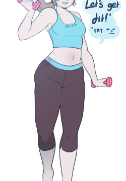 Let's get Wii-fit!