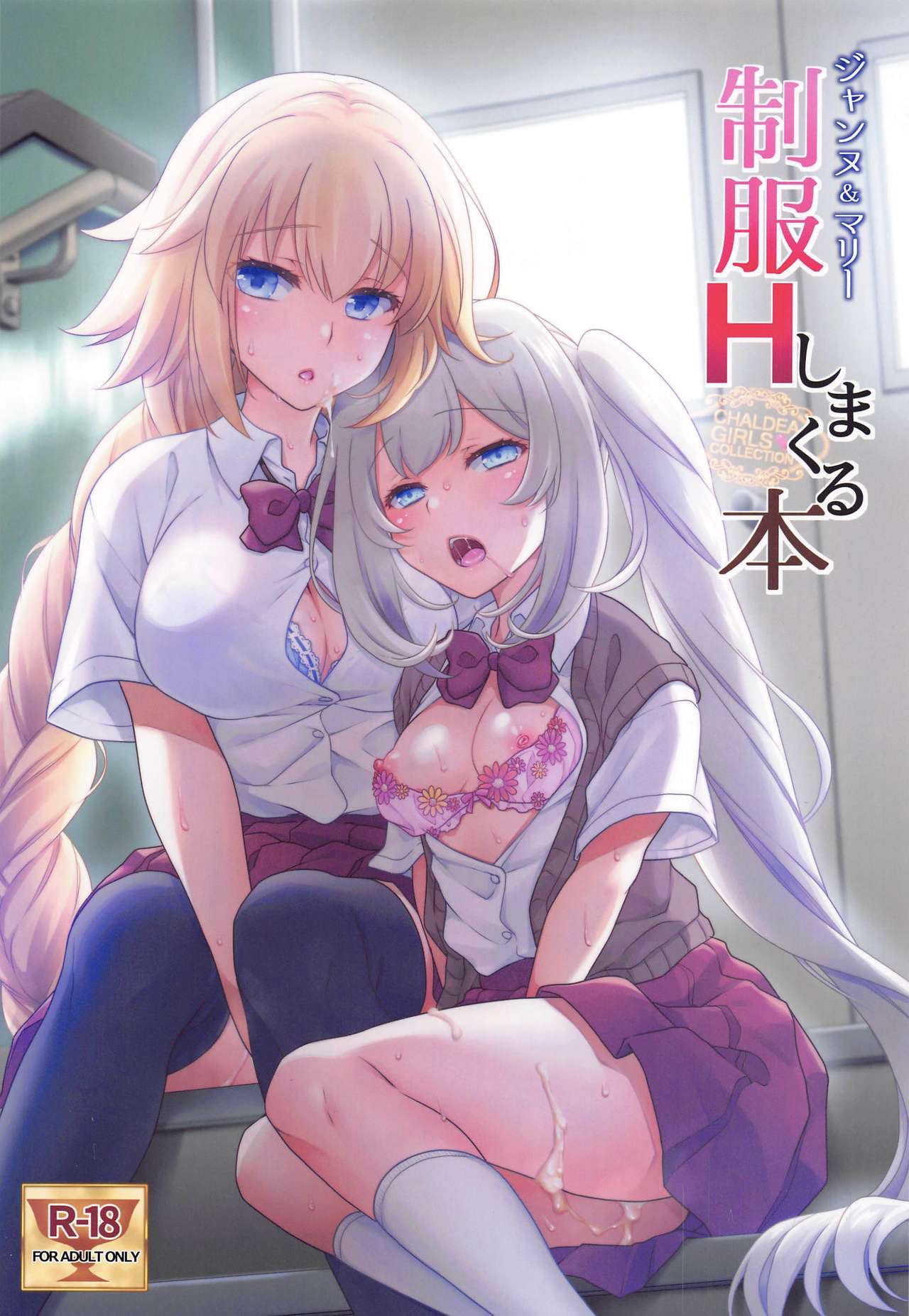 CHALDEA GIRLS COLLECTION Jeanne & Marie Seifuku H Shimakuru Hon | 잔느＆마리와 제복 H를 엄청나게하는 책 page 1 full