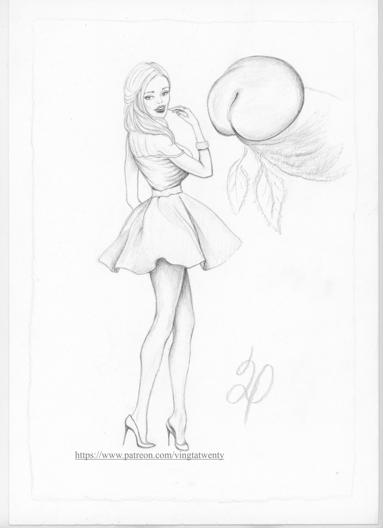 VingtATwenty pencil art page 4 full