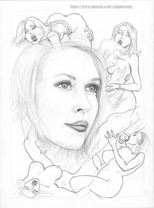 VingtATwenty pencil art page 8 full