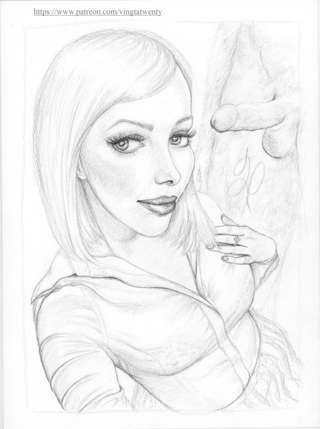 VingtATwenty pencil art page 9 full