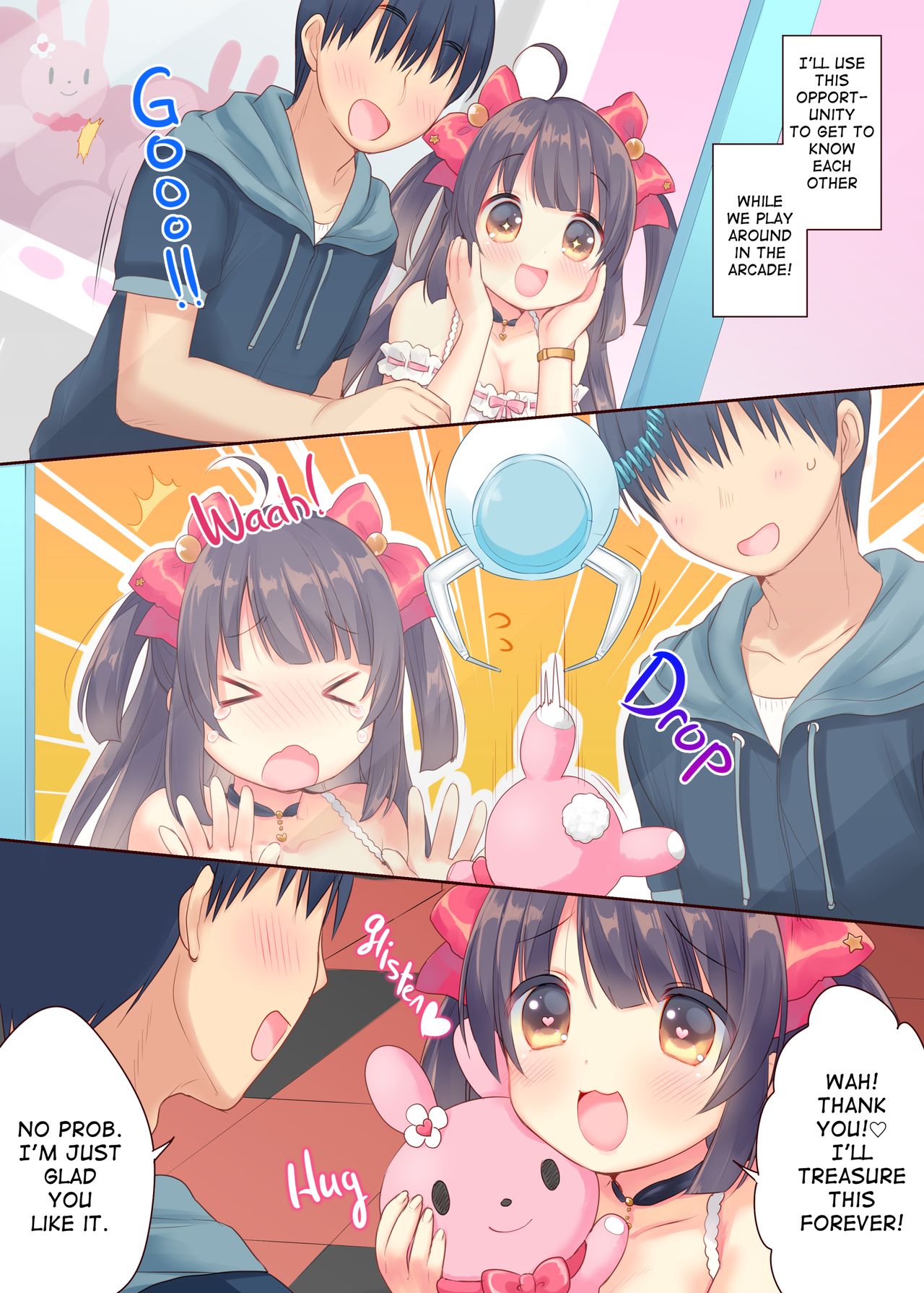 GaCen Hime to DT Otoko no Ichaicha Kozukuri Love Sex | Arcade Princess And a Virgin Boy Who Make Out And Have Lovey-Dovey Baby-Making Sex page 6 full