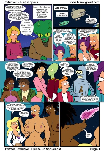 Lust In Space (Futurama) [Karmagik] - english cover