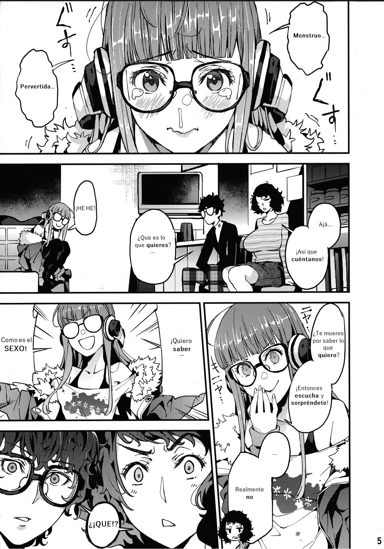Kawakami Sensei to Futaba no Himitsu Kojin Jugyou | Una lección privada y secreta con Futaba y Kawakami-sensei page 5 full
