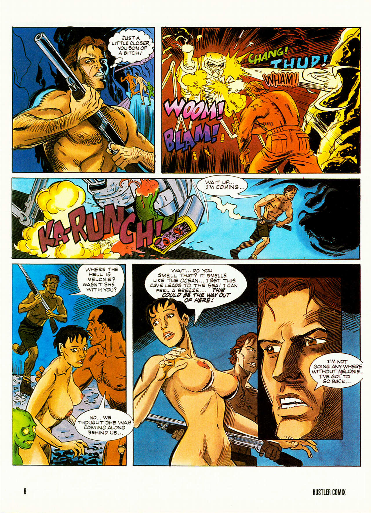 Hustler Comix Vol. 1 No. 4 page 6 full