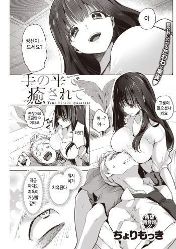 [Chorimokki] Tenohira de Iyasarete (COMIC Kairakuten 2021-05) [Korean] [Digital] cover