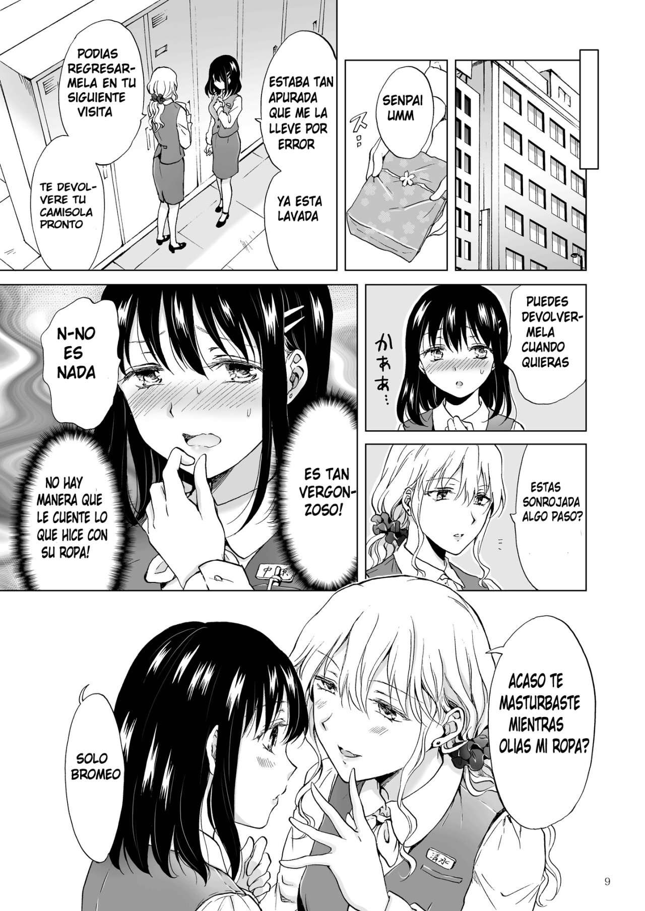 Shiteru no, Misete page 8 full