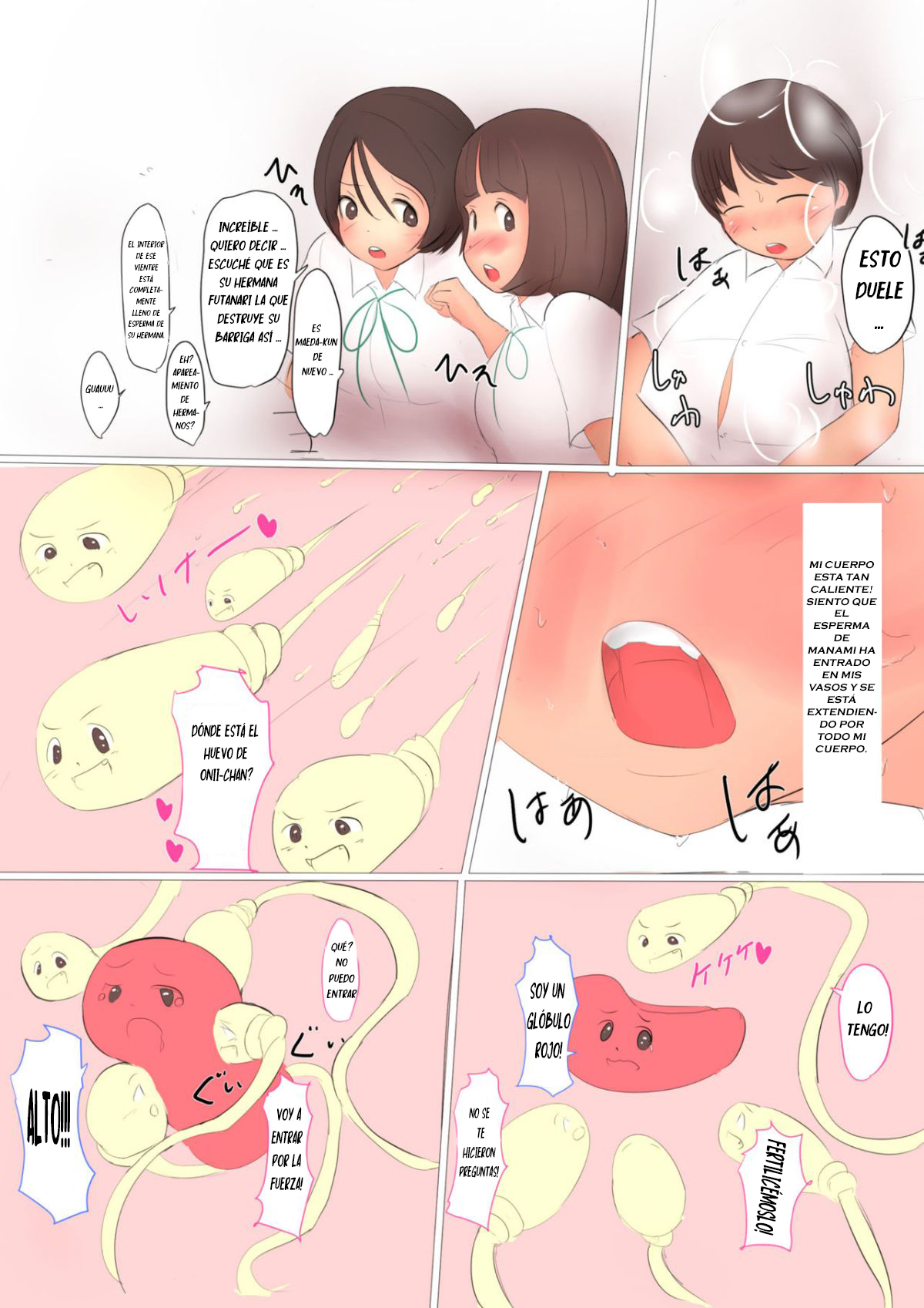It's a brother's job to relieve his sister-futanari's libido ESPAÑOL page 11 full