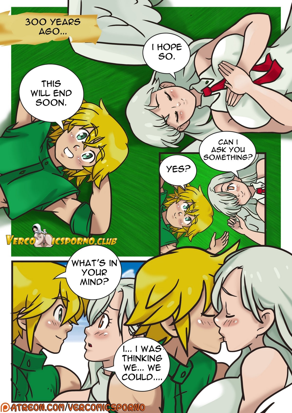 - The First Encounter -  -  -  - Complete page 6 full