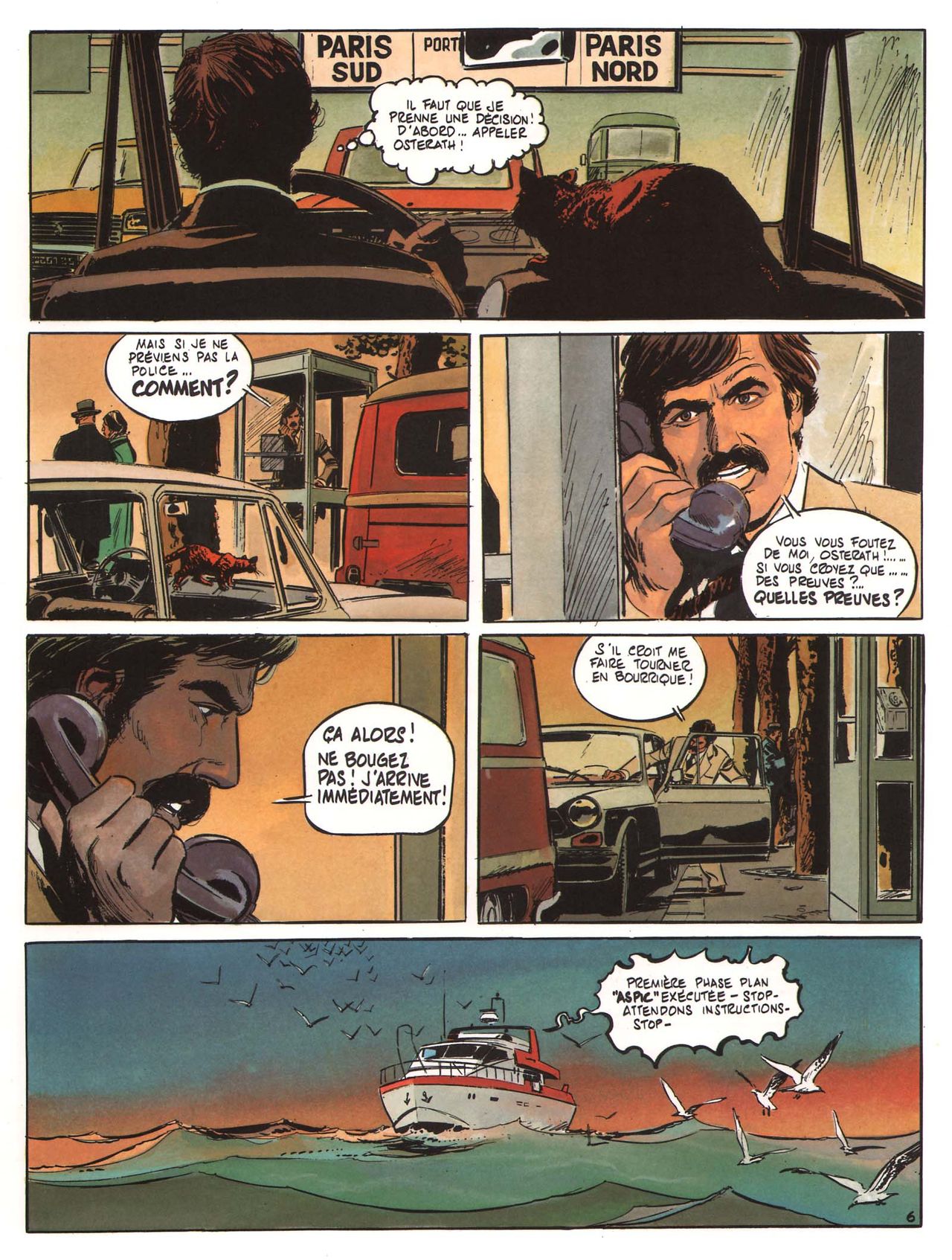 Paul Gillon - Les Léviathans #1 - Le Plan Aspic page 9 full