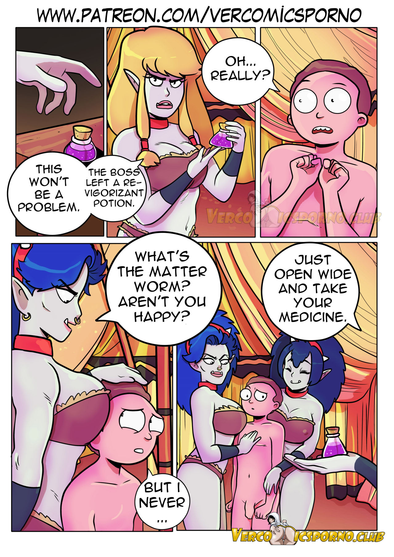 Rick & Morty: Pleasure Trip 4 -  -  - page 11 full