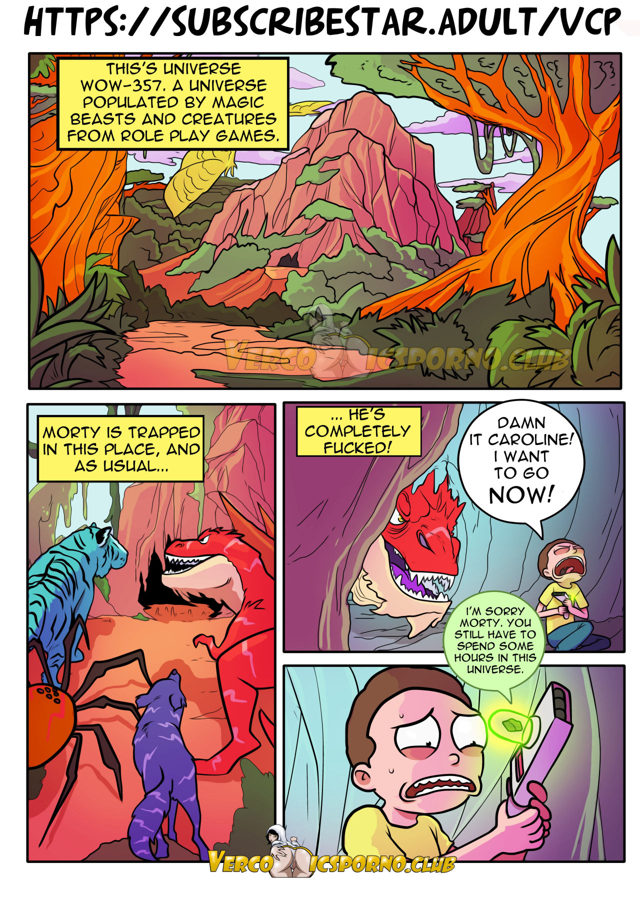 Rick & Morty: Pleasure Trip 4 -  -  - page 2 full