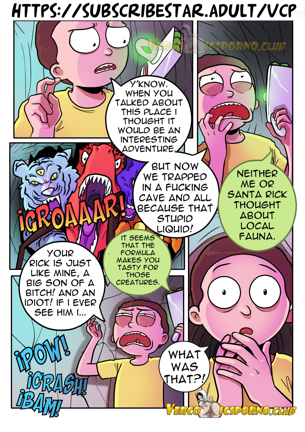 Rick & Morty: Pleasure Trip 4 -  -  - page 3 full
