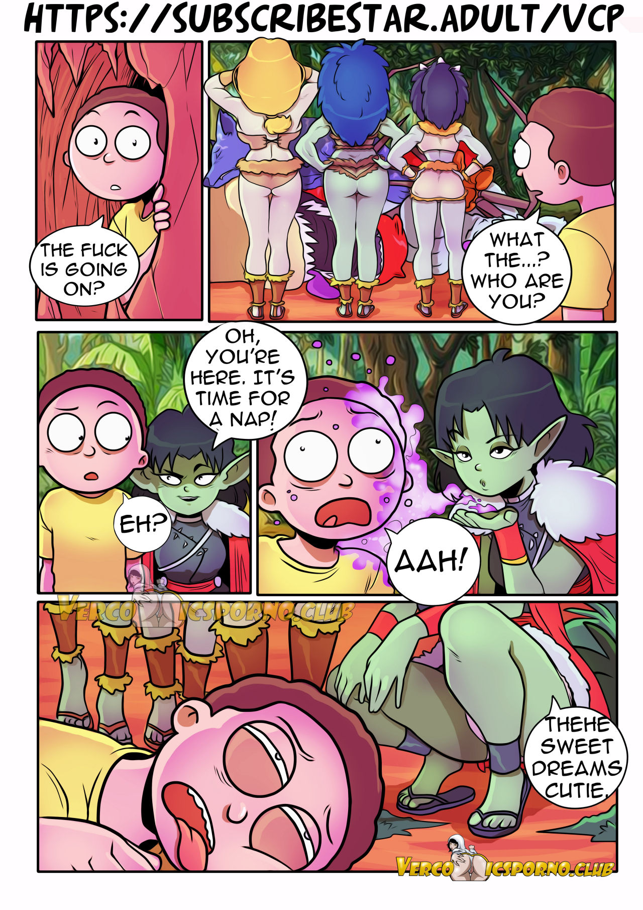 Rick & Morty: Pleasure Trip 4 -  -  - page 4 full