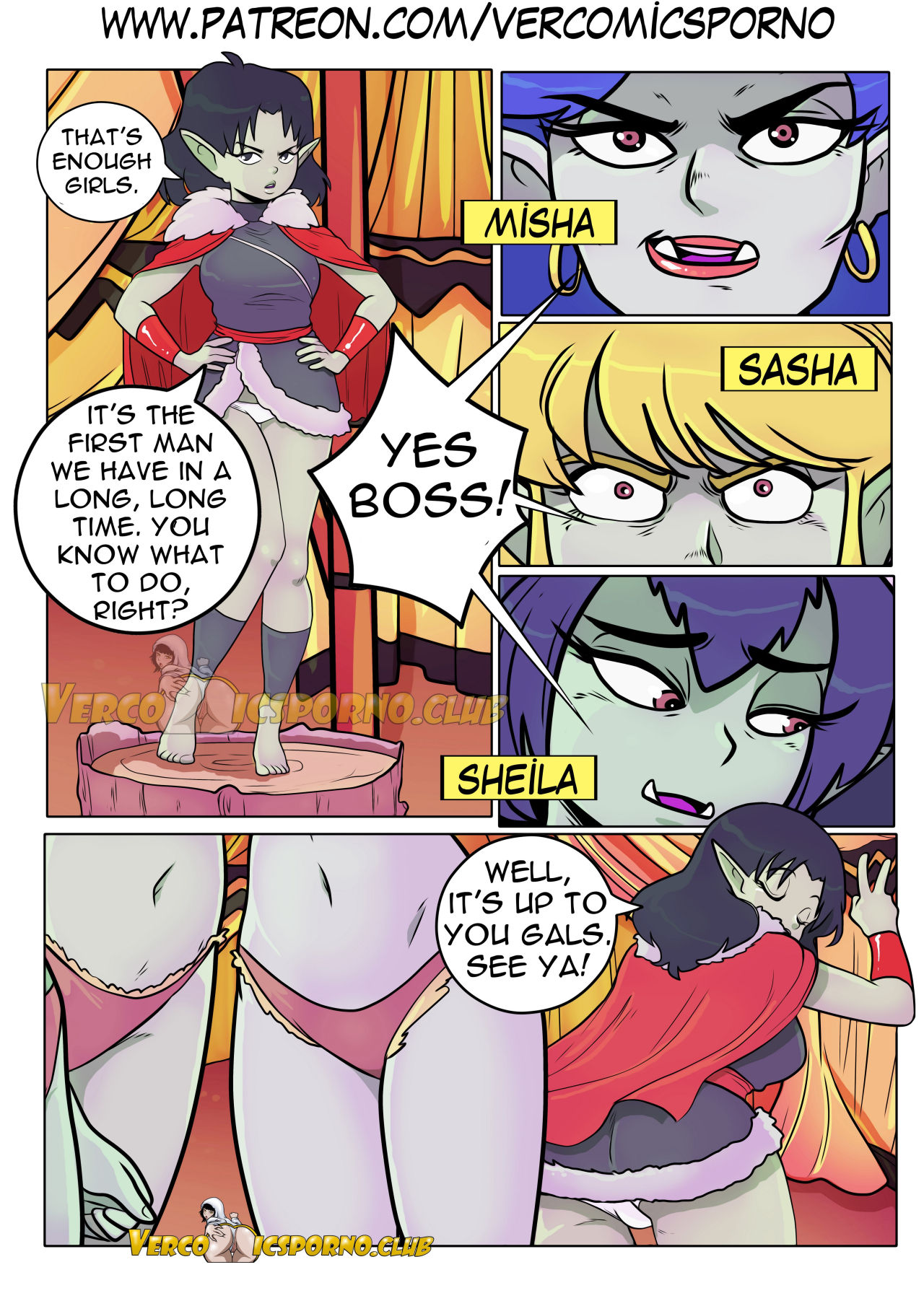 Rick & Morty: Pleasure Trip 4 -  -  - page 8 full