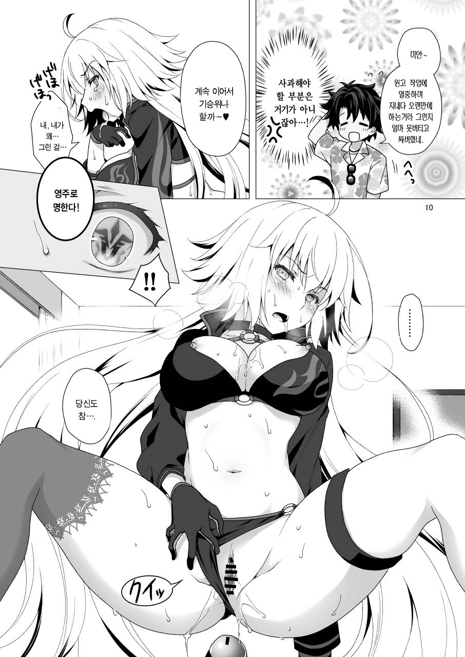 CHALDEA GIRLS COLLECTION Jeanne Alter Reiju de Renzoku Zecchou | 잔느 얼터 영주로 연속절정 page 10 full
