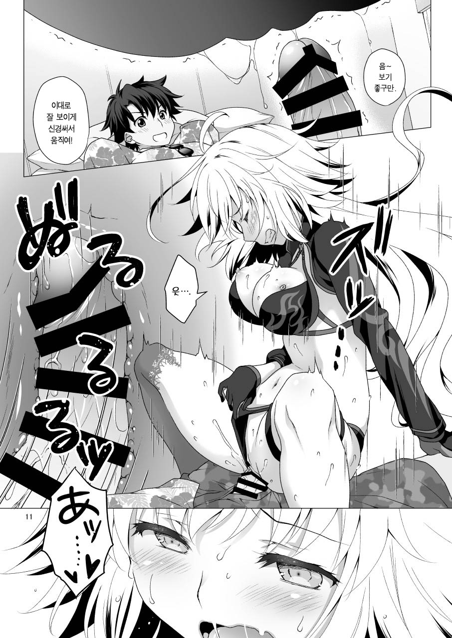 CHALDEA GIRLS COLLECTION Jeanne Alter Reiju de Renzoku Zecchou | 잔느 얼터 영주로 연속절정 page 11 full