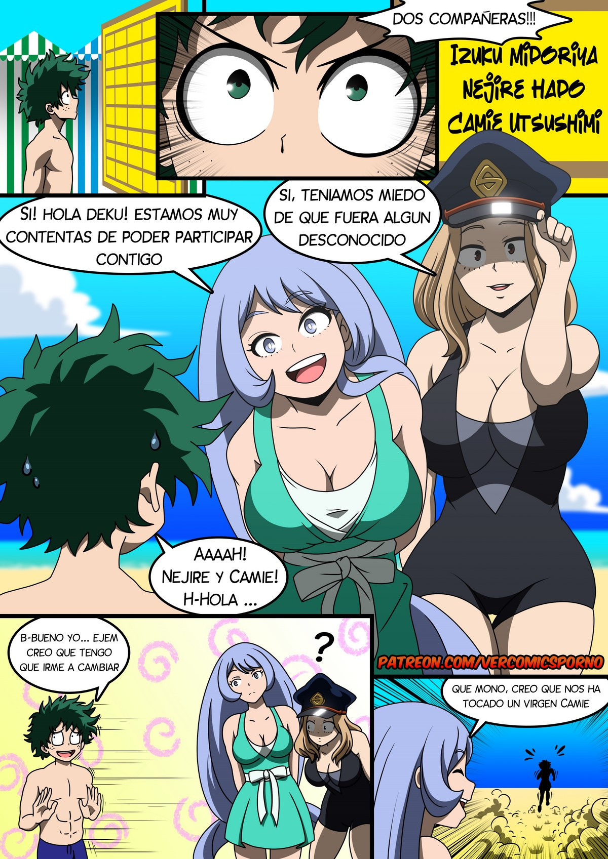 My Hentai Academia - Summer School Complete - Page 8 - Comic Porn XXX