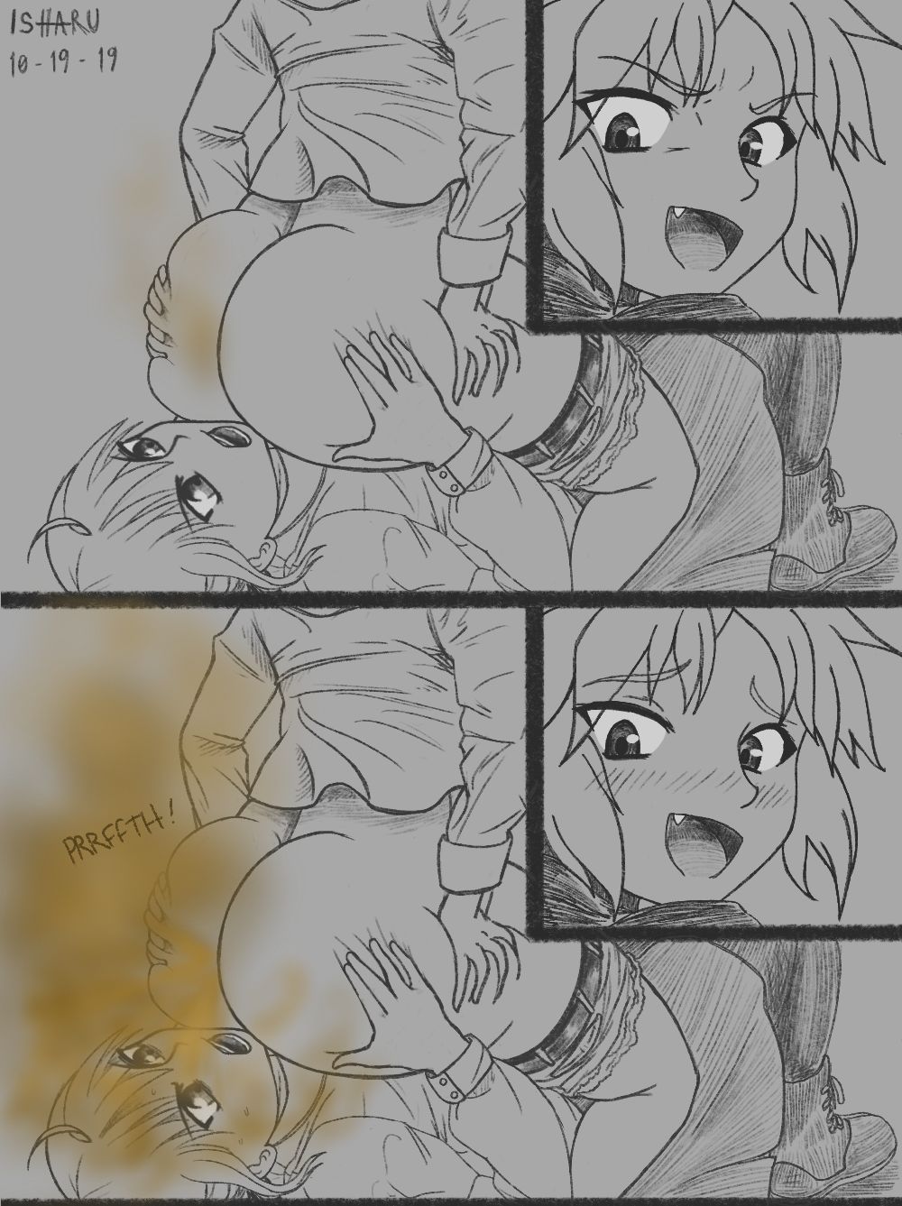 Mordred Feeds Artoria page 1 full