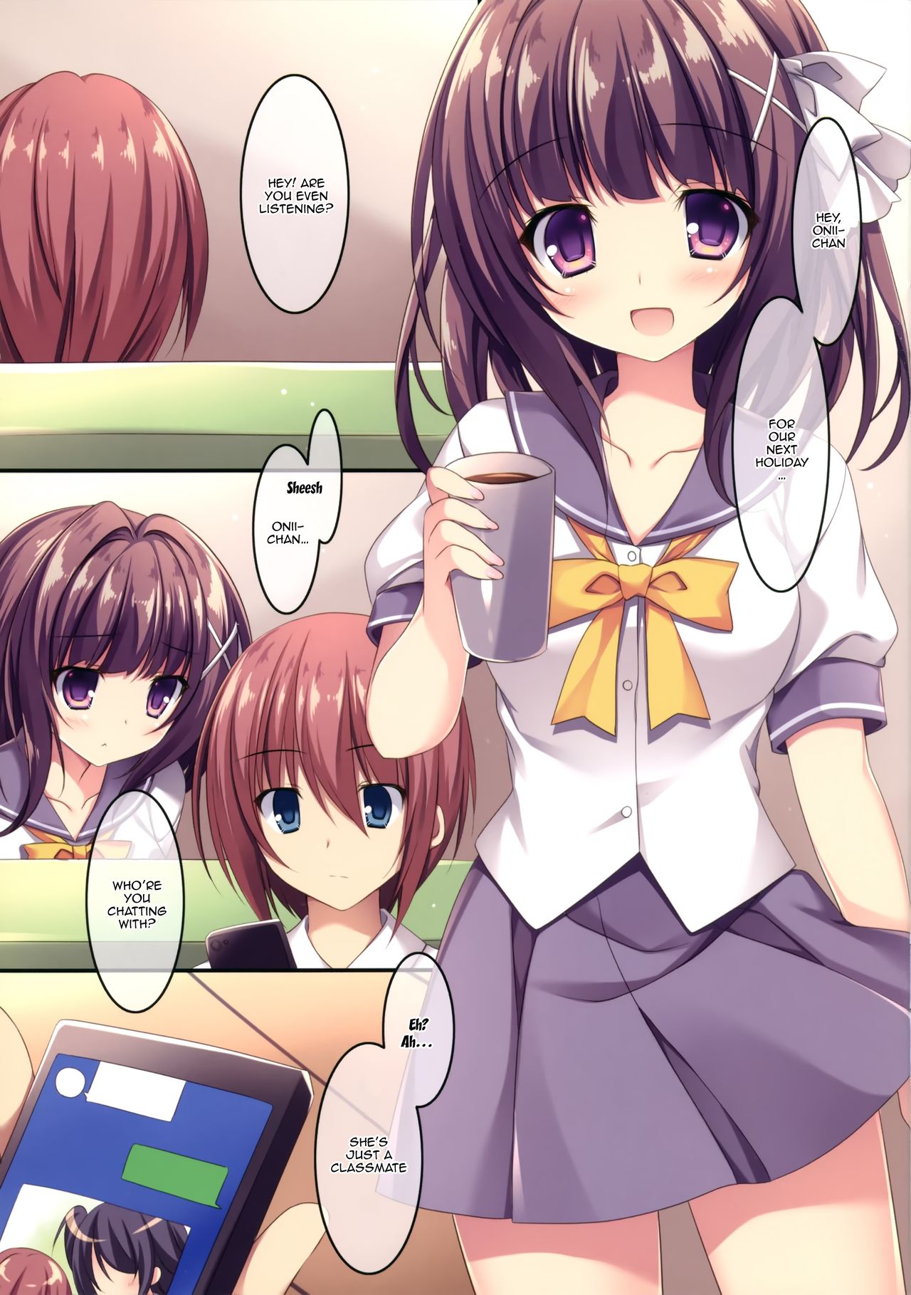 Onii-chankko Yakimochi Hen | A Jealous Little Sister page 2 full