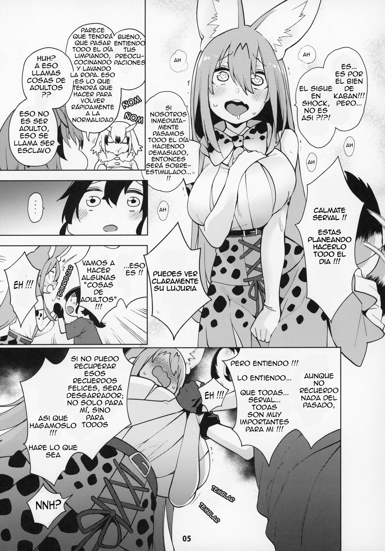 Miwaku no Serval Nee-san ~Paradise~ | La lujuria de Serval ~Paraíso~ page 6 full