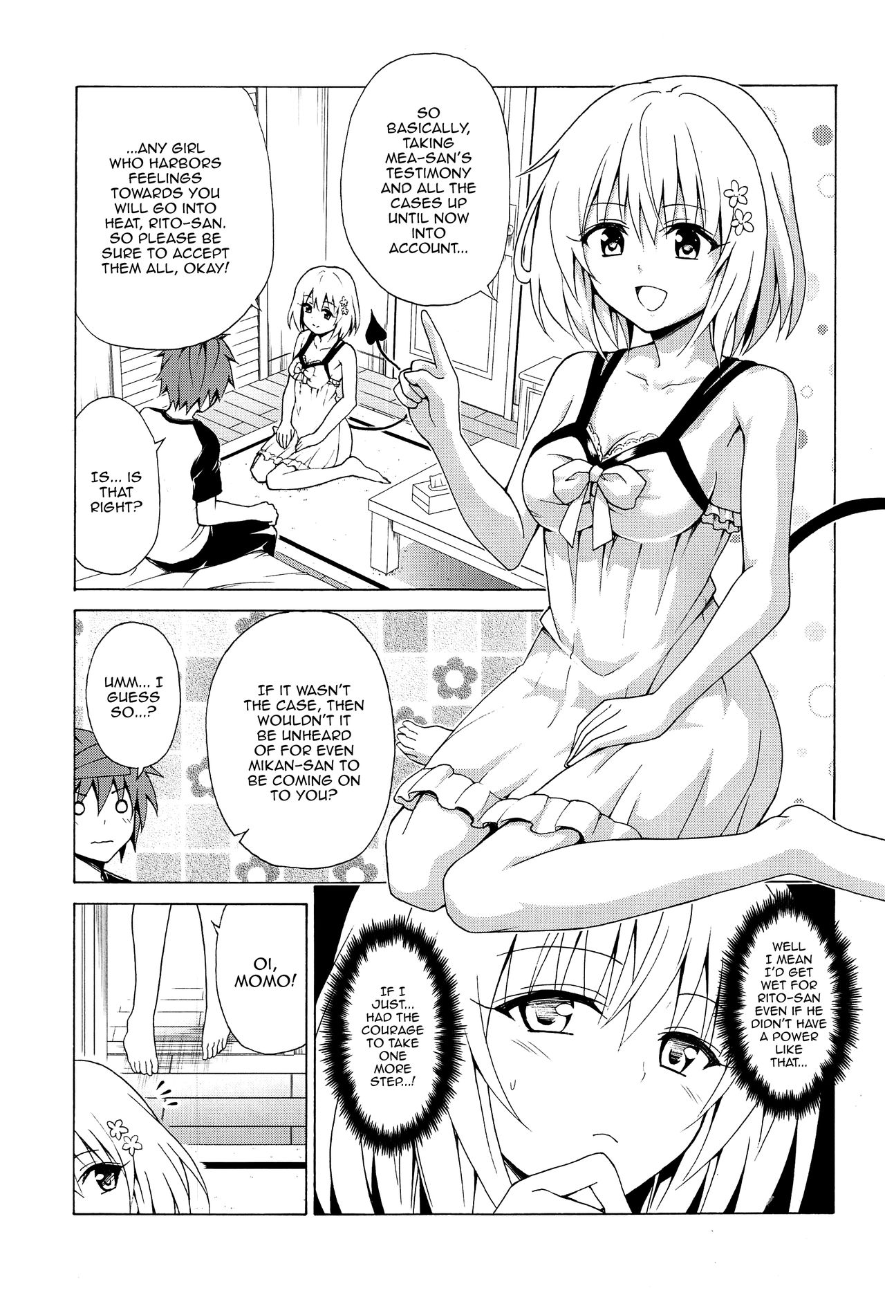 Mezase! Rakuen Keikaku Vol. 8 page 3 full