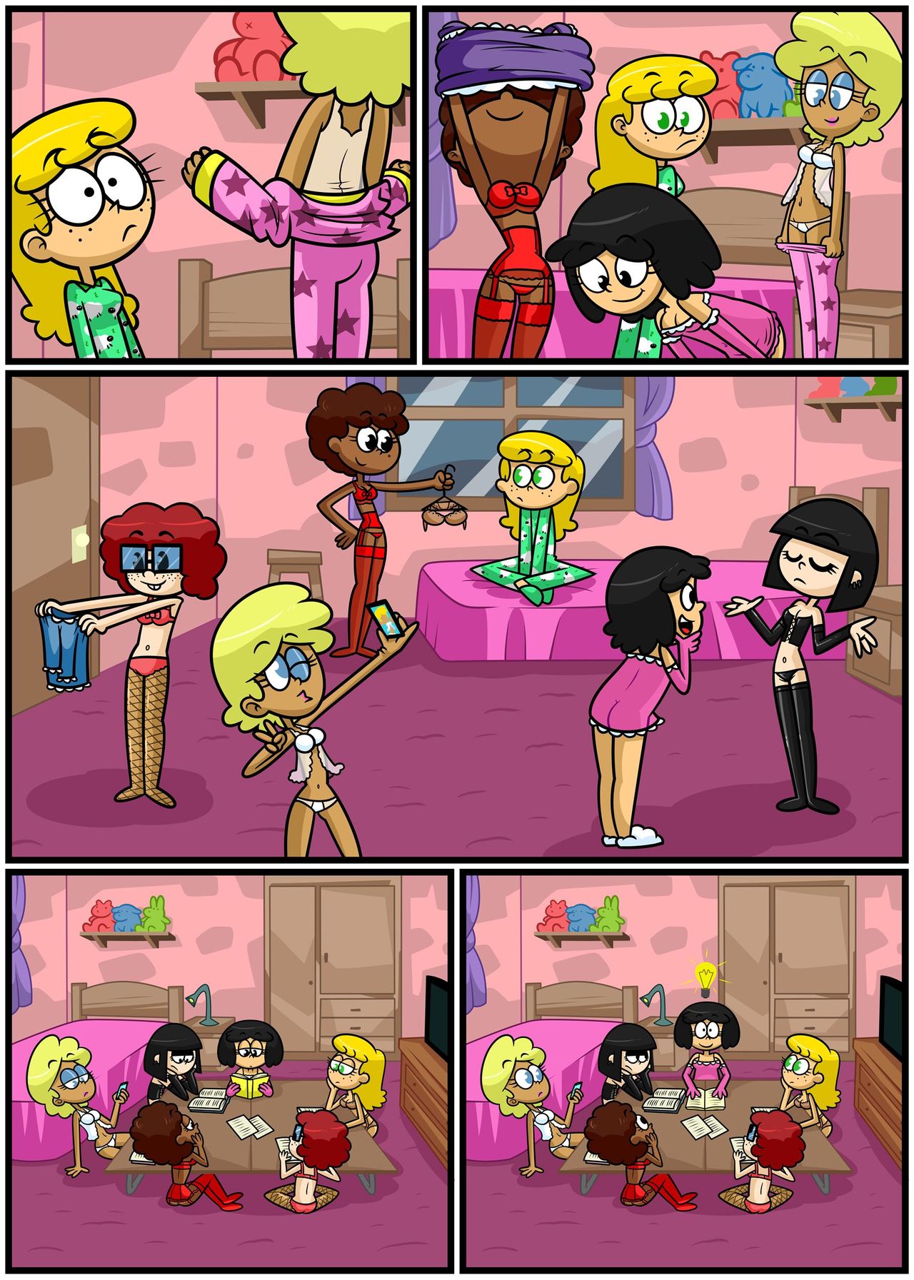 Don't come. No boys allowed page 3 full