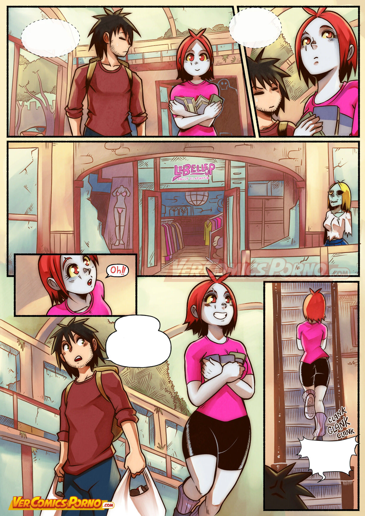 Cherry Road Part 3: Shopping With A Zombie page 12 full