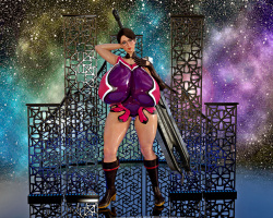 Cattleya QUEEN'S BLADE TITTY PENDULUM TORTURE OR PLANK ROASTED