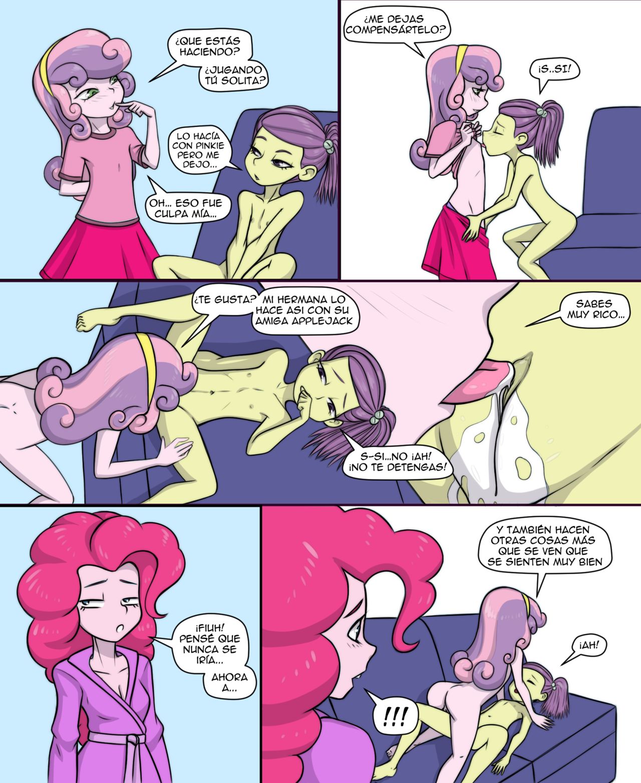 Pinkie's Exciting Babysitting page 4 full
