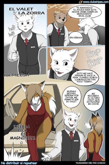 [Meesh] El Valet Y lLa Zorra 1-3 [Club Stripes] [Spanish] [Red Fox Makkan] cover