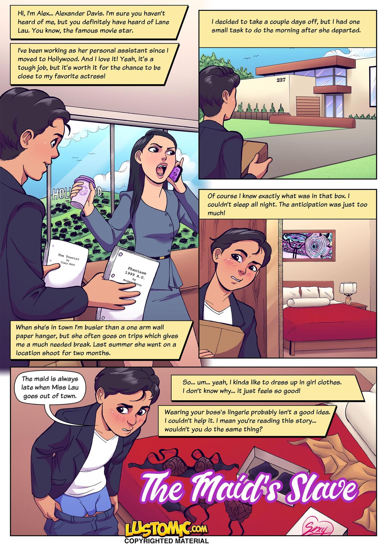 The Maid's Slave page 1 full