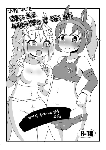 [ノーみんみーズノー (Vitaminmi)] Ten Takaku Thoroughbred Majiwaru Aki | 하늘은 높고 서러브레드는 살 섞는 가을 (Kemono Friends) [Korean] cover