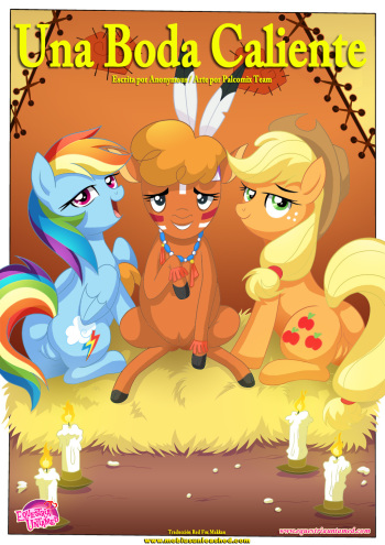 [Palcomix] Una Boda Caliente (My Little Pony: Friendship is Magic) [Spanish] [Red Fox Makkan] cover