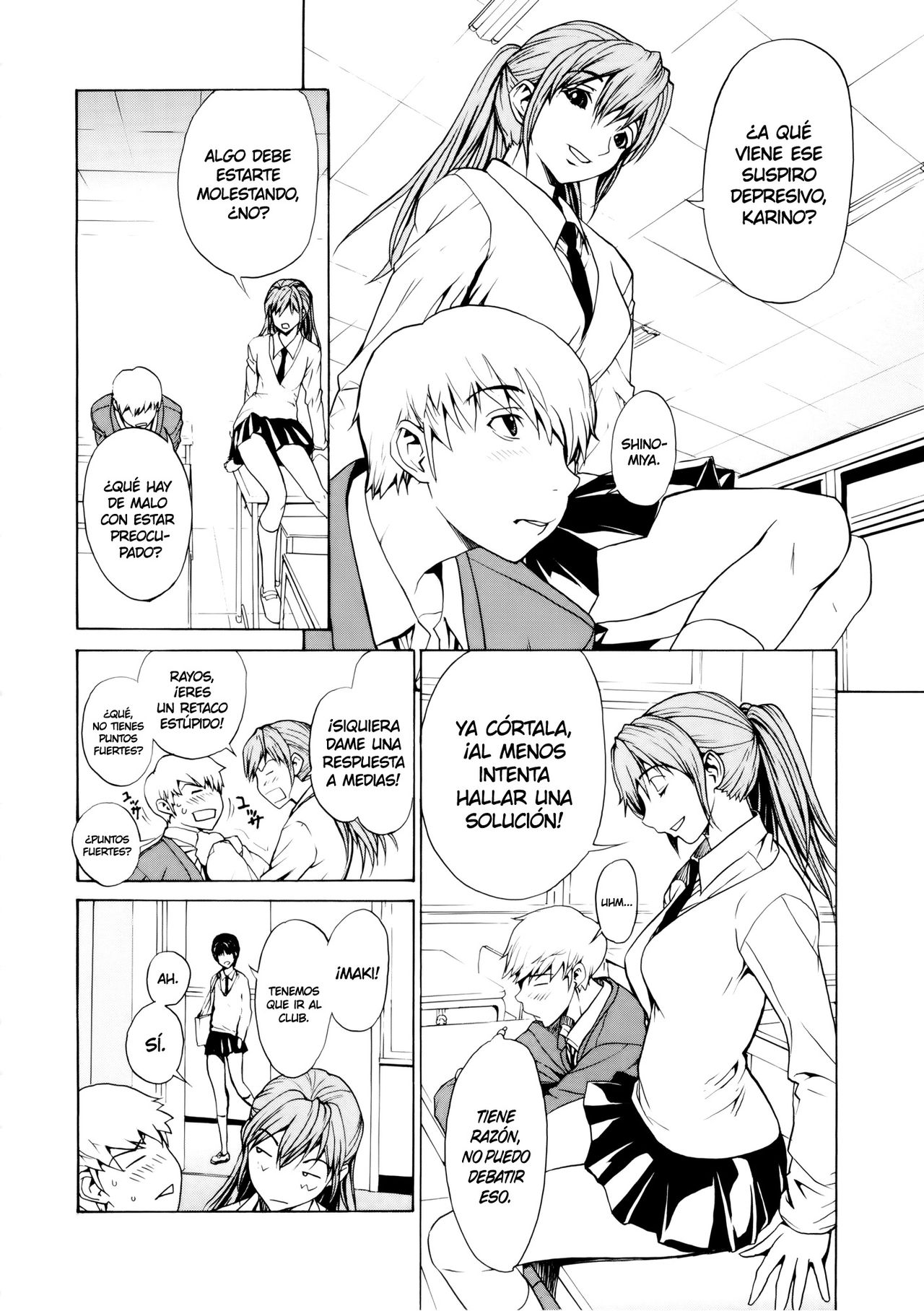 Bijin na Haha to Tsuyoki na Classmate Ch. 1-3 | Hermosa Madrastra y Segura Compañera de Clases Ch. 1-3 page 11 full
