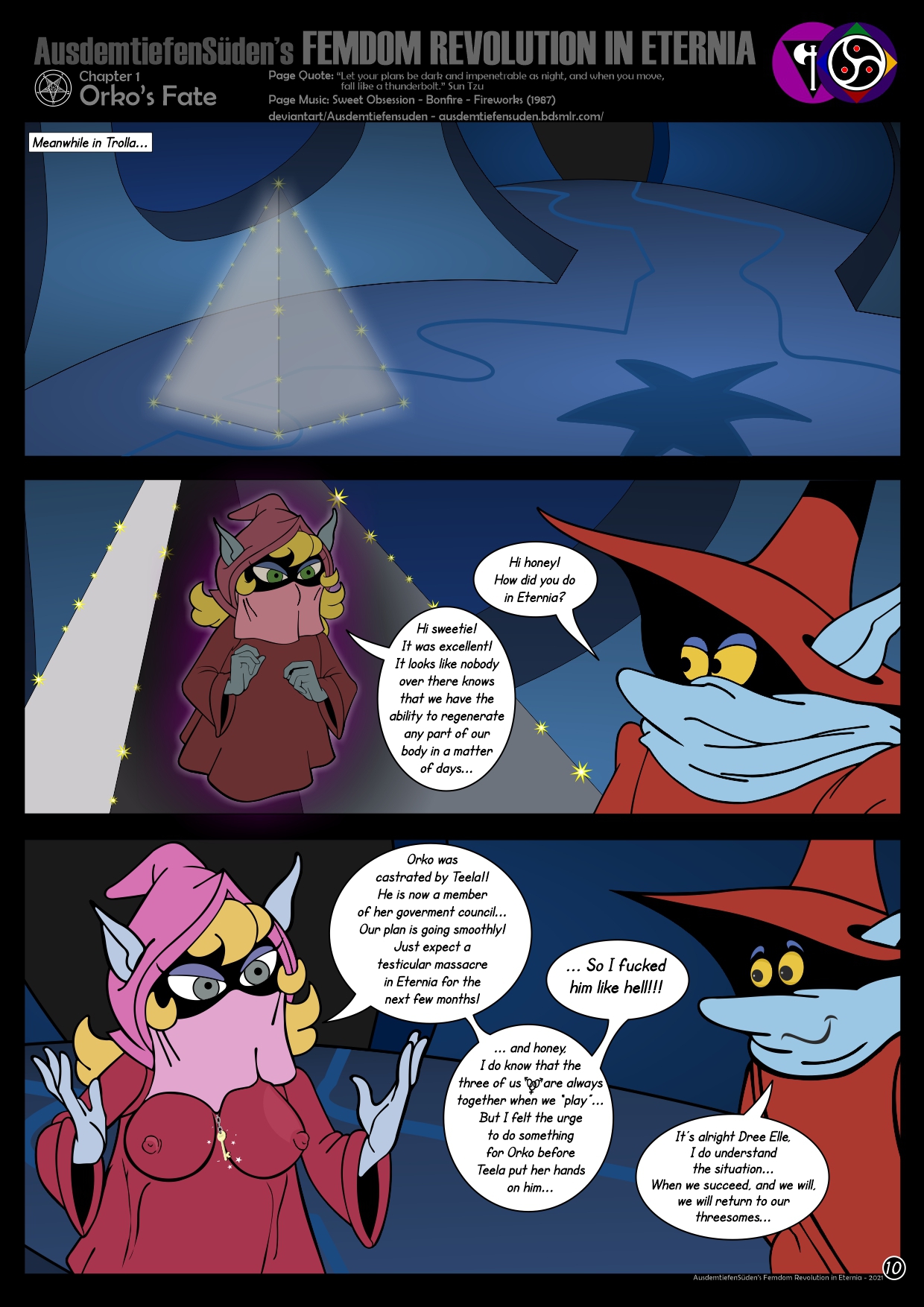 Femdom Revolution in Eternia page 11 full