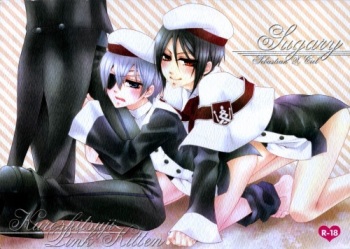 [Pink Kitten (Naokichi.)] Sugary (Black Butler) [English] [Prince-Lordie] cover