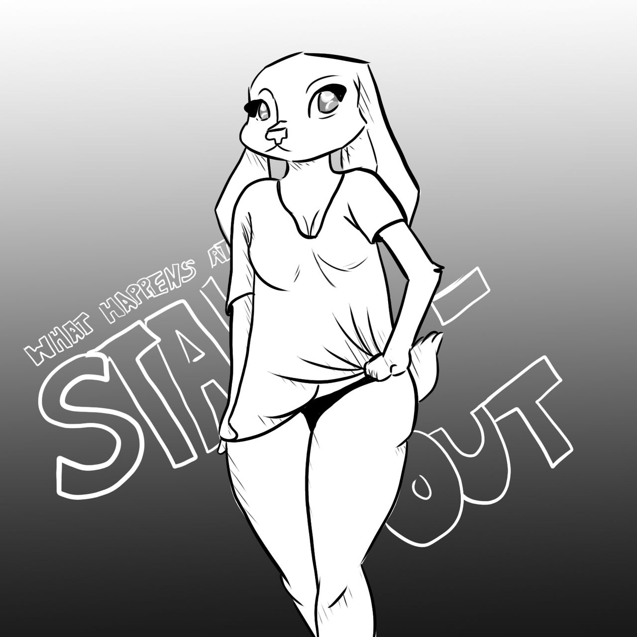 What Happens During The Stake-Out || Judy Hopps / Nick Wilde page 1 full